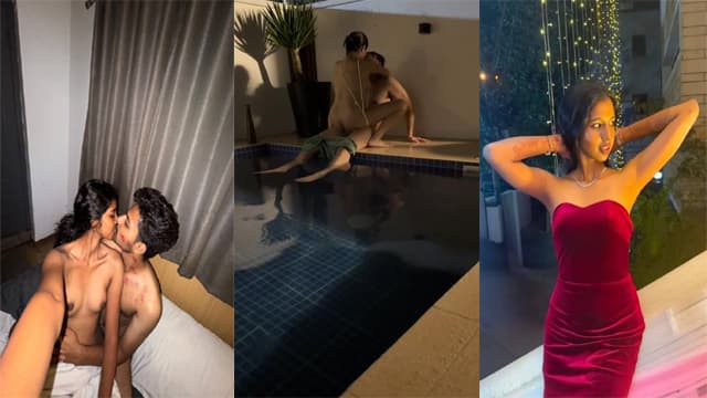 Rich Indian Couple – Swimming Pool Hard Sex