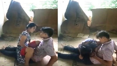 Horny Teen Girl Sucks And Fucking Boyfriend Video