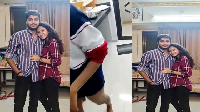 Horny Slim Indian Gf Blowjob Showing Ass Free